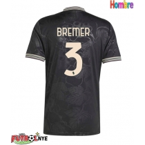 Camiseta Juventus Gleison Bremer #3 Tercera Equipación 2025-26 manga corta